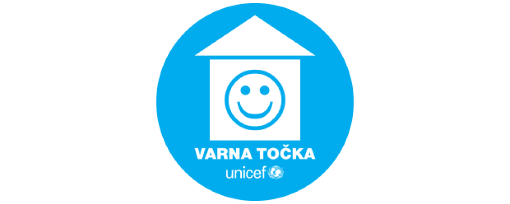 znak za Unicefovo varno točko