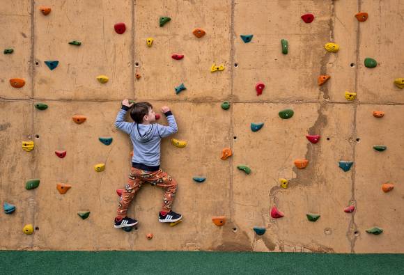 A real climber,  photo Dejan Kokol