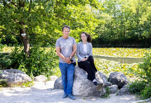 dr. Maša Jelušič in dr. Andrej Blatnik, foto Kristina Bursać