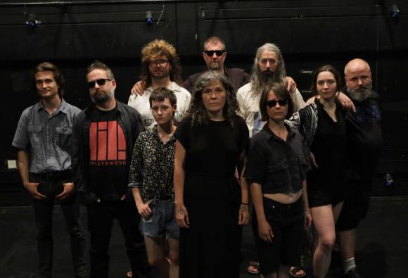 Ustvarjalci cikla: Vid Karlovšek, Sergej Harlamov, Pino Pograjc, Marek Fakuč, Martin Ukmar, Urša Majcen, Nežka Struc, Lucija Tratnik, Mojca Krivec, Dejan Kobanf, foto: Sunčan Stone