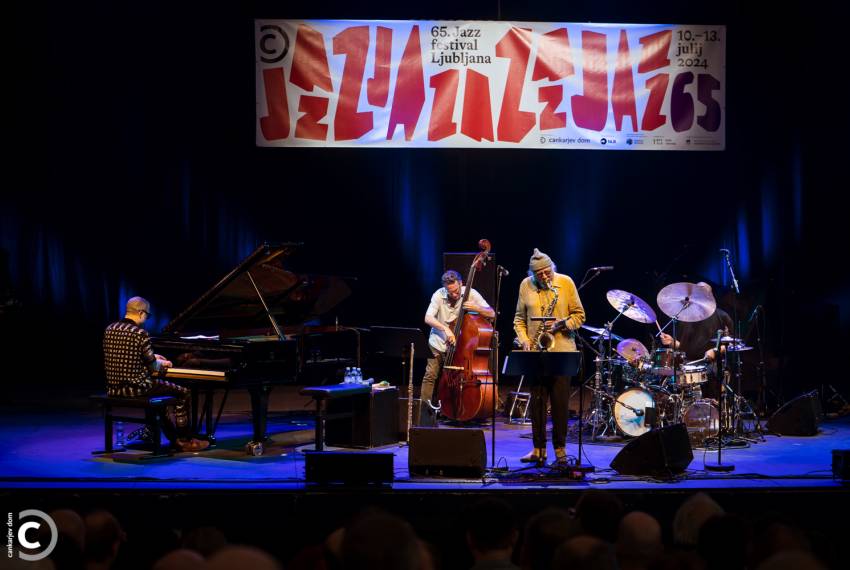 Charles Lloyd Sky Quartet, foto Nika Hölcl